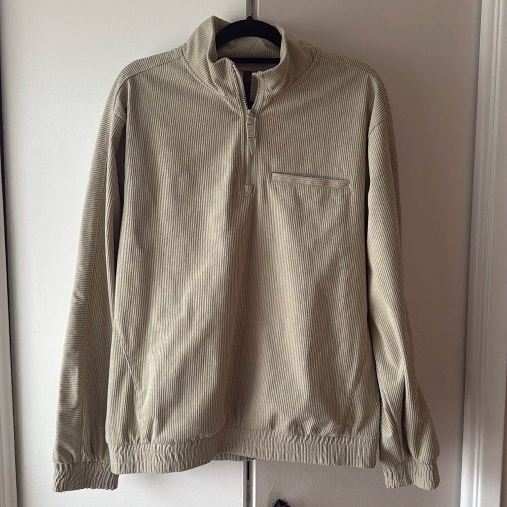 Fabletics Men’s Corduroy Quarterzip